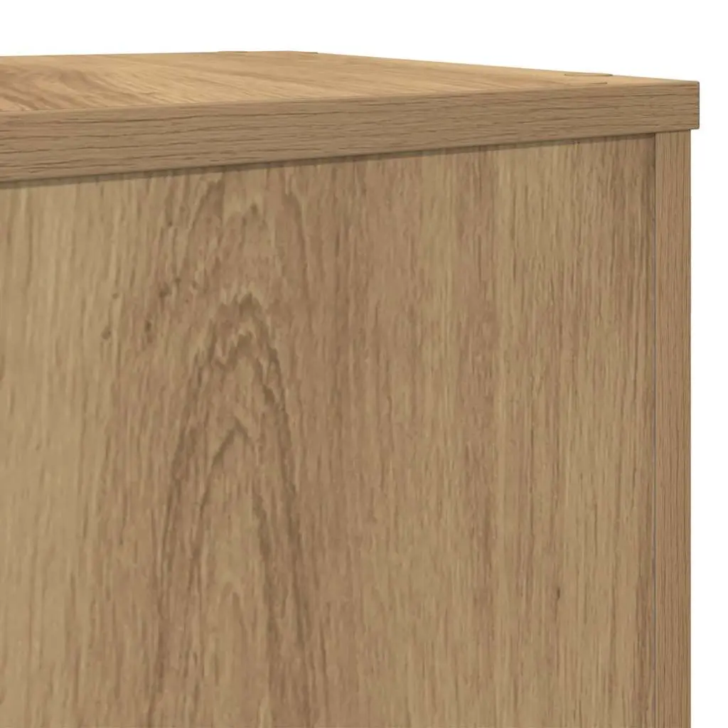 Plant Stands Brown 25x25x80 cm Engineered Wood Flower Display Stand 2 pcs