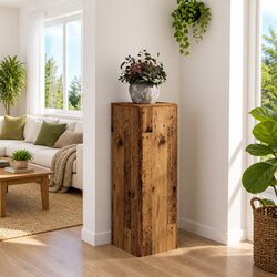 Your New Go-To Plant Stand: 33x33x100 cm Brown Wood