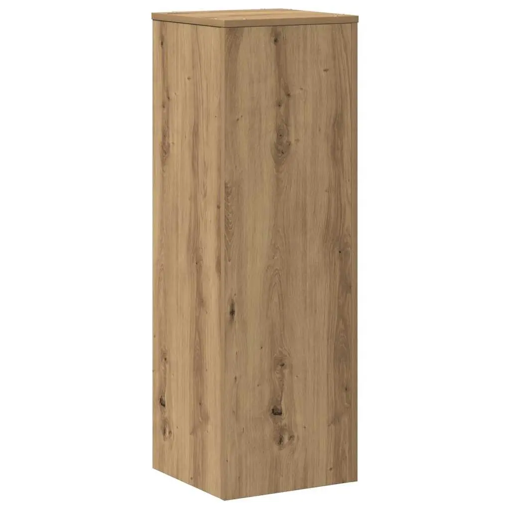 Plant Stand Engineered Wood Brown 33x33x100cm