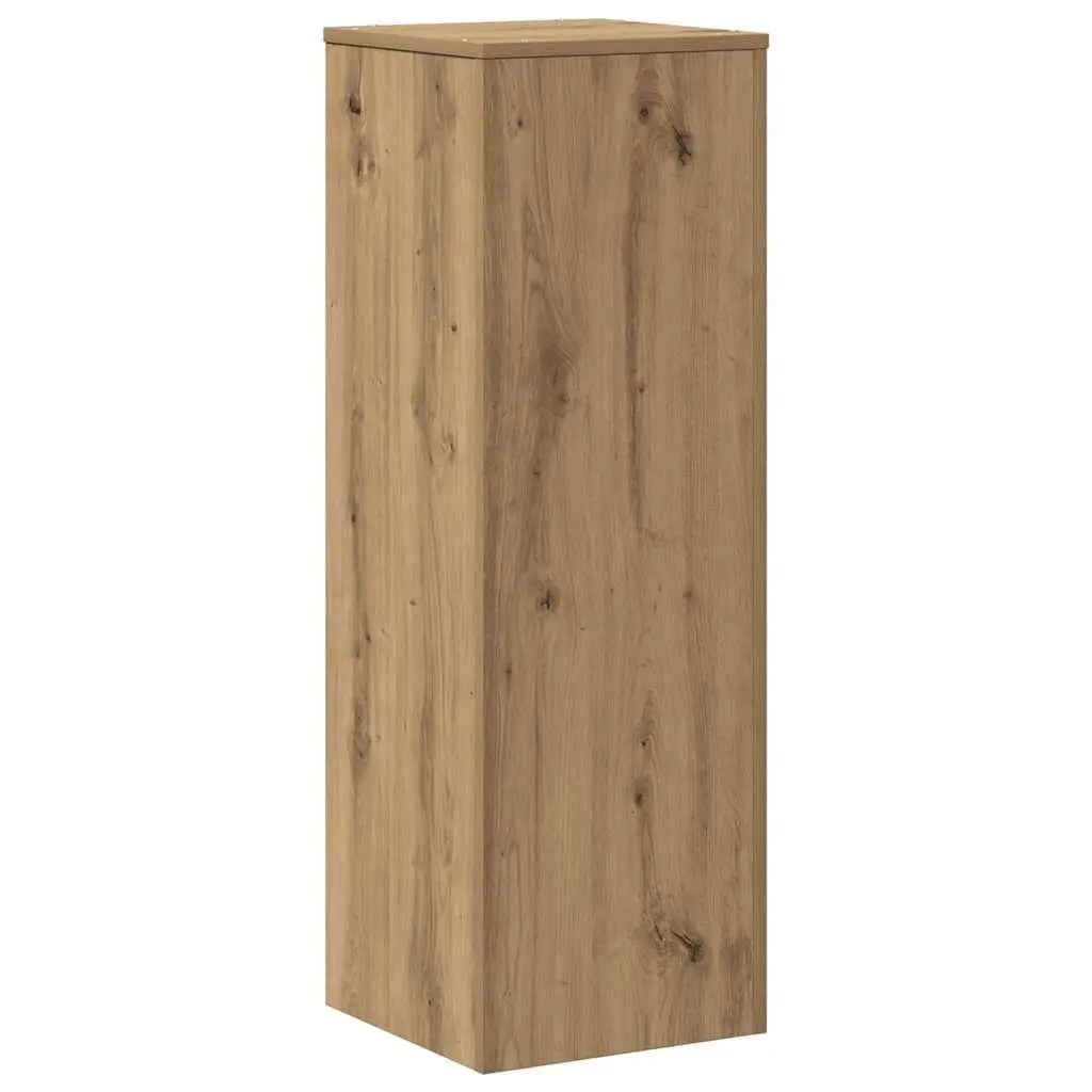 Plant Stand Engineered Wood Brown 33x33x100cm