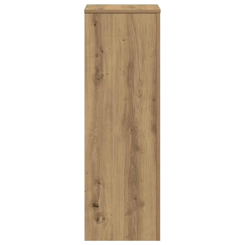 Plant Stand Engineered Wood Brown 33x33x100cm