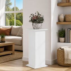 Your Friendly White Plant Stand 33x33x80 cm for Display