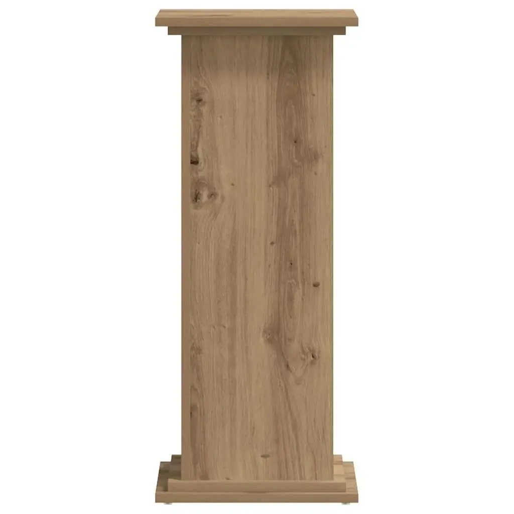 Plant Stand Engineered Wood Brown 33x33x80cm Tall Indoor Display Flower Pot