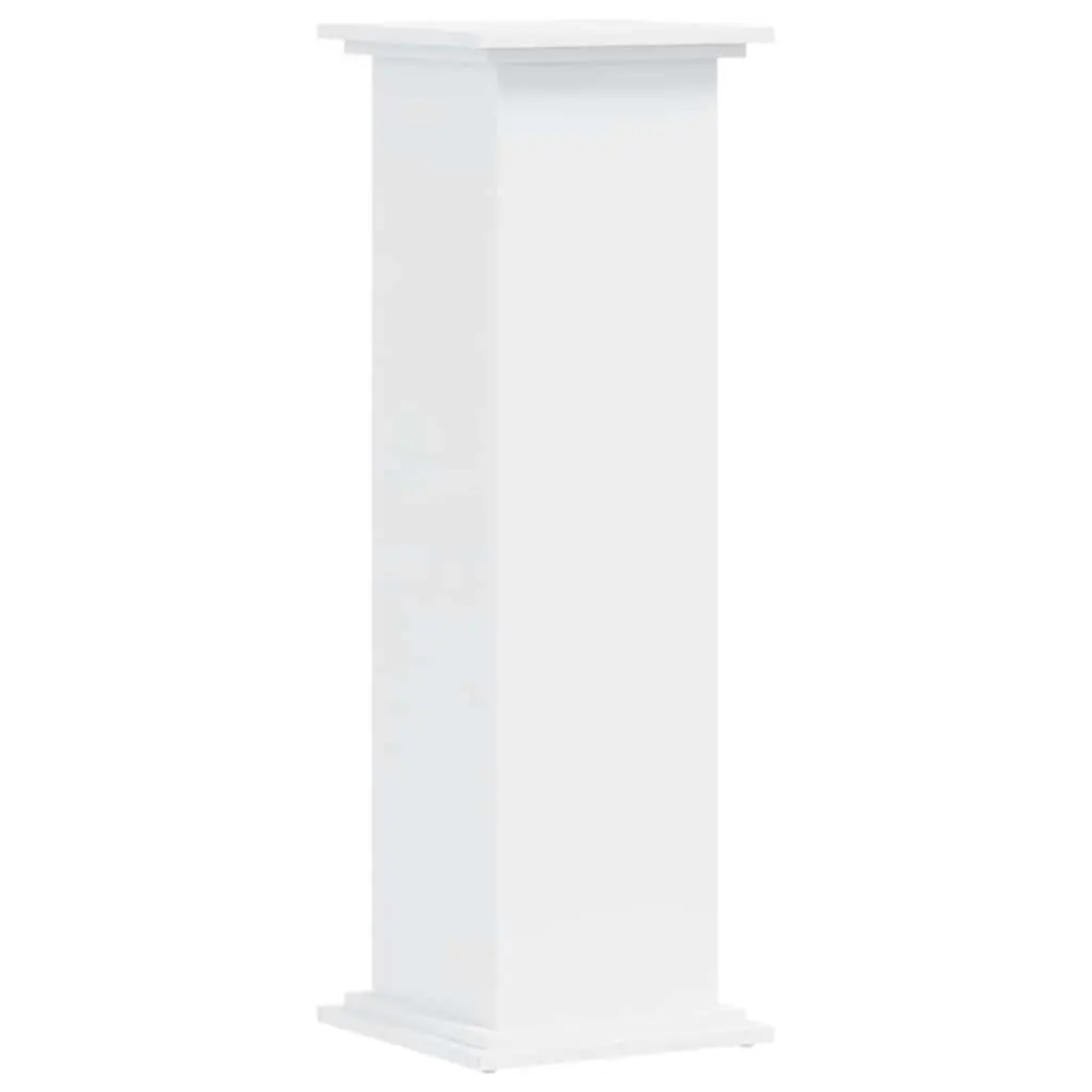 White Plant Stand 33x33x100cm for Home Display