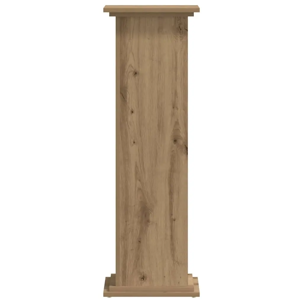 Plant Stand Engineered Wood Brown 33x33x100cm Indoor Outdoor