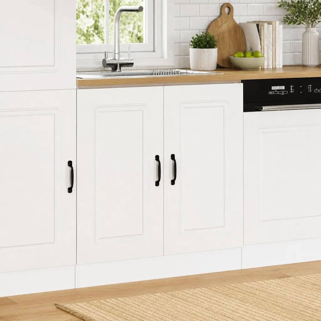 Sink Base Cabinet Engineered Wood White 80x46x81.5cm