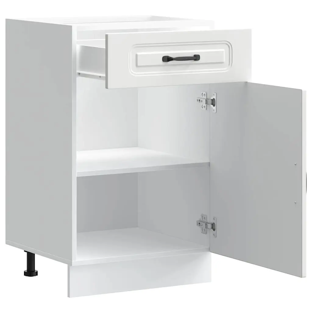 White Kitchen Base Cabinet for Storage
