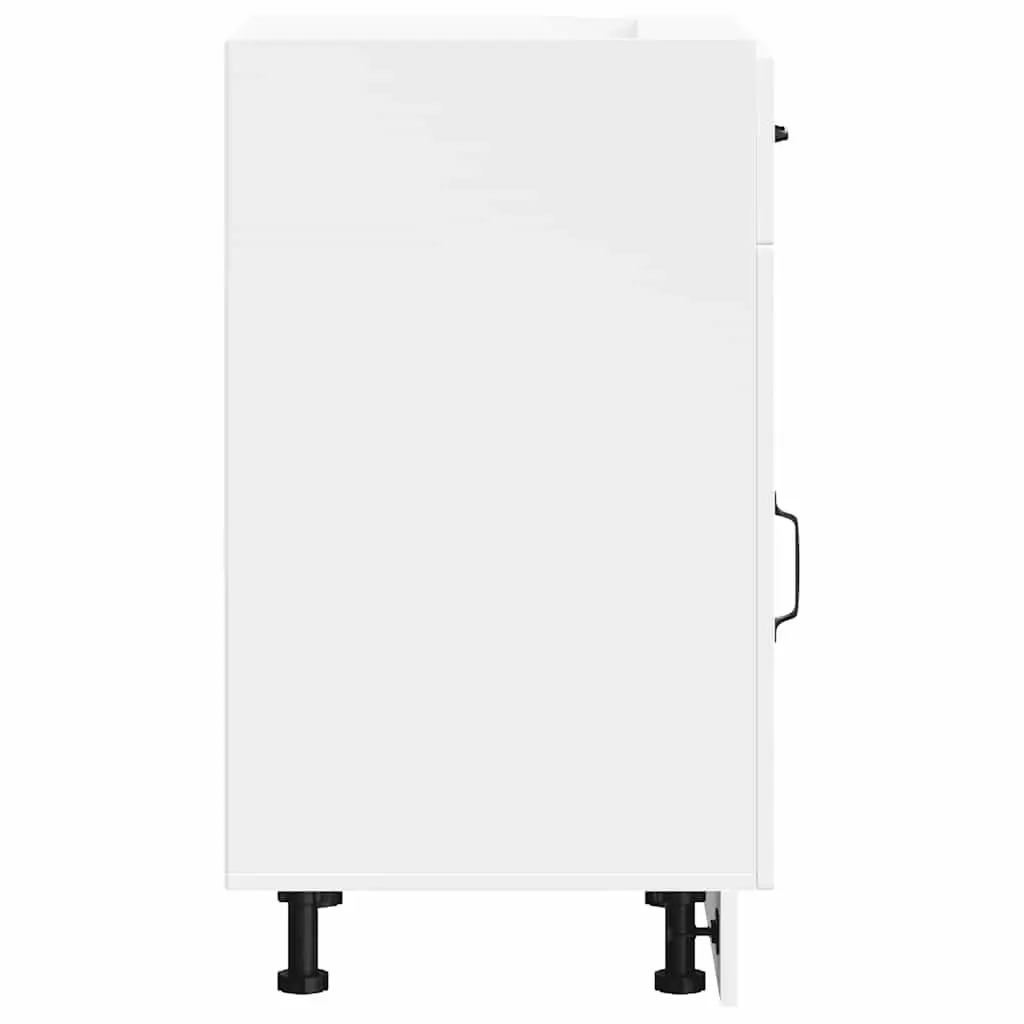 White Kitchen Base Cabinet for Storage