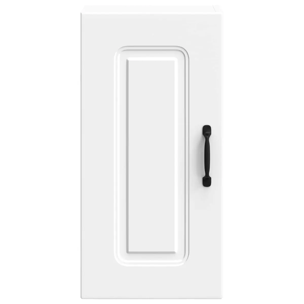 Kitchen Wall Cabinet White Engineered Wood Storage Cupboard