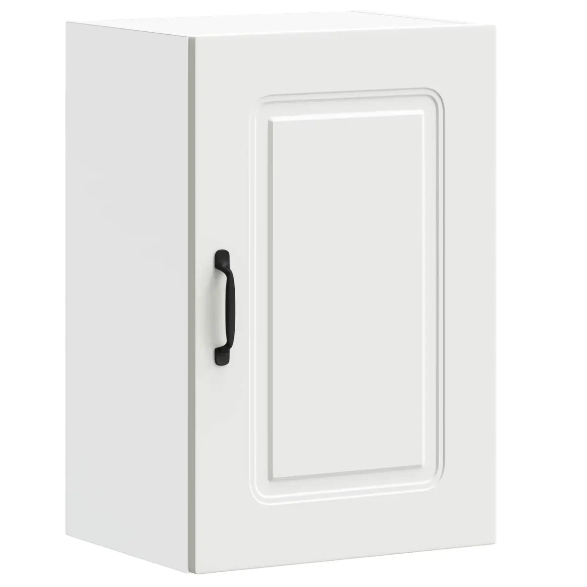 Kitchen Cabinet White Engineered Wood Wall Storage Cupboard