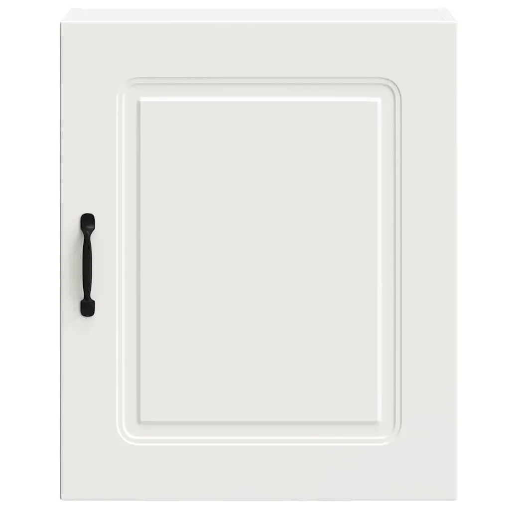 Kitchen Wall Cabinets 2pcs White Engineered Wood Storage Cabinet Cupboards