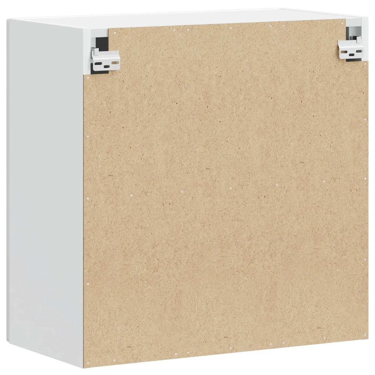 Kitchen Wall Cabinet White High Gloss Engineered Wood Storage Cupboard