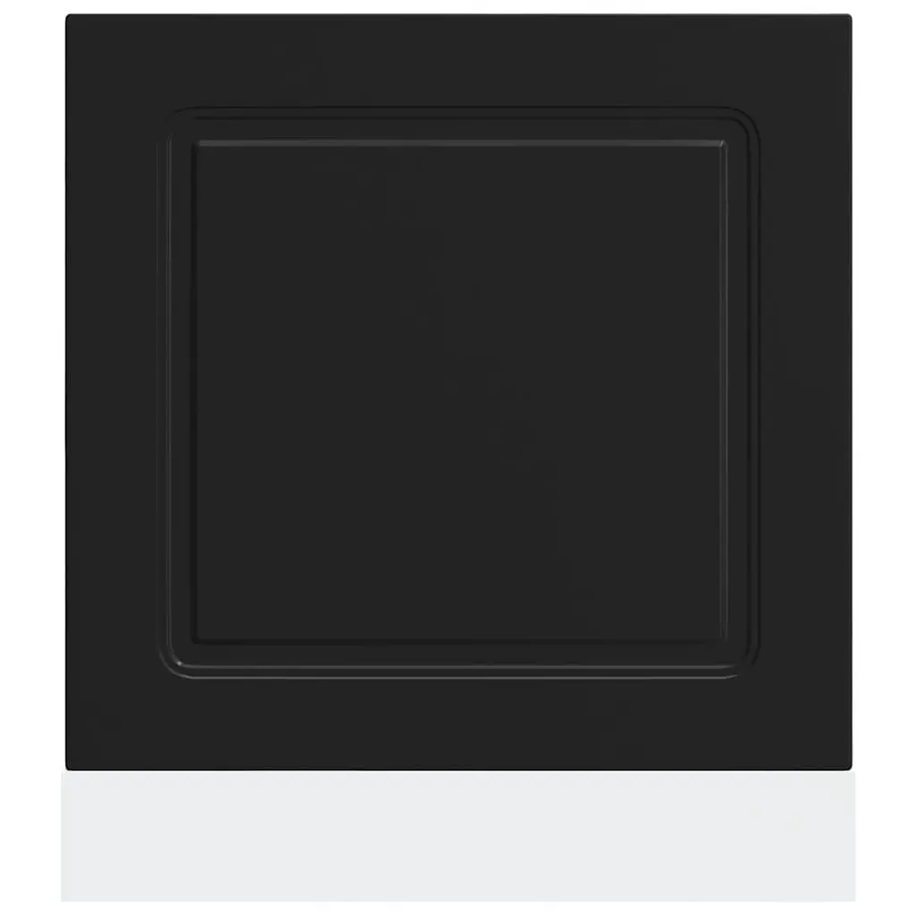 Black Dishwasher Panel, 60x1.5x57cm