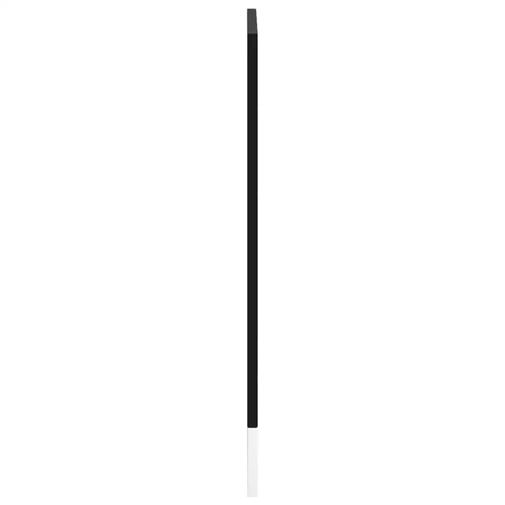 Black Dishwasher Panel, 60x1.5x57cm