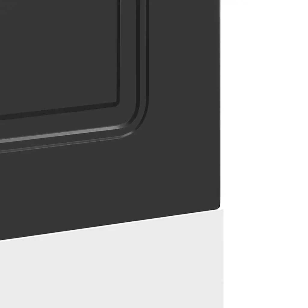 Black Dishwasher Panel, 60x1.5x57cm