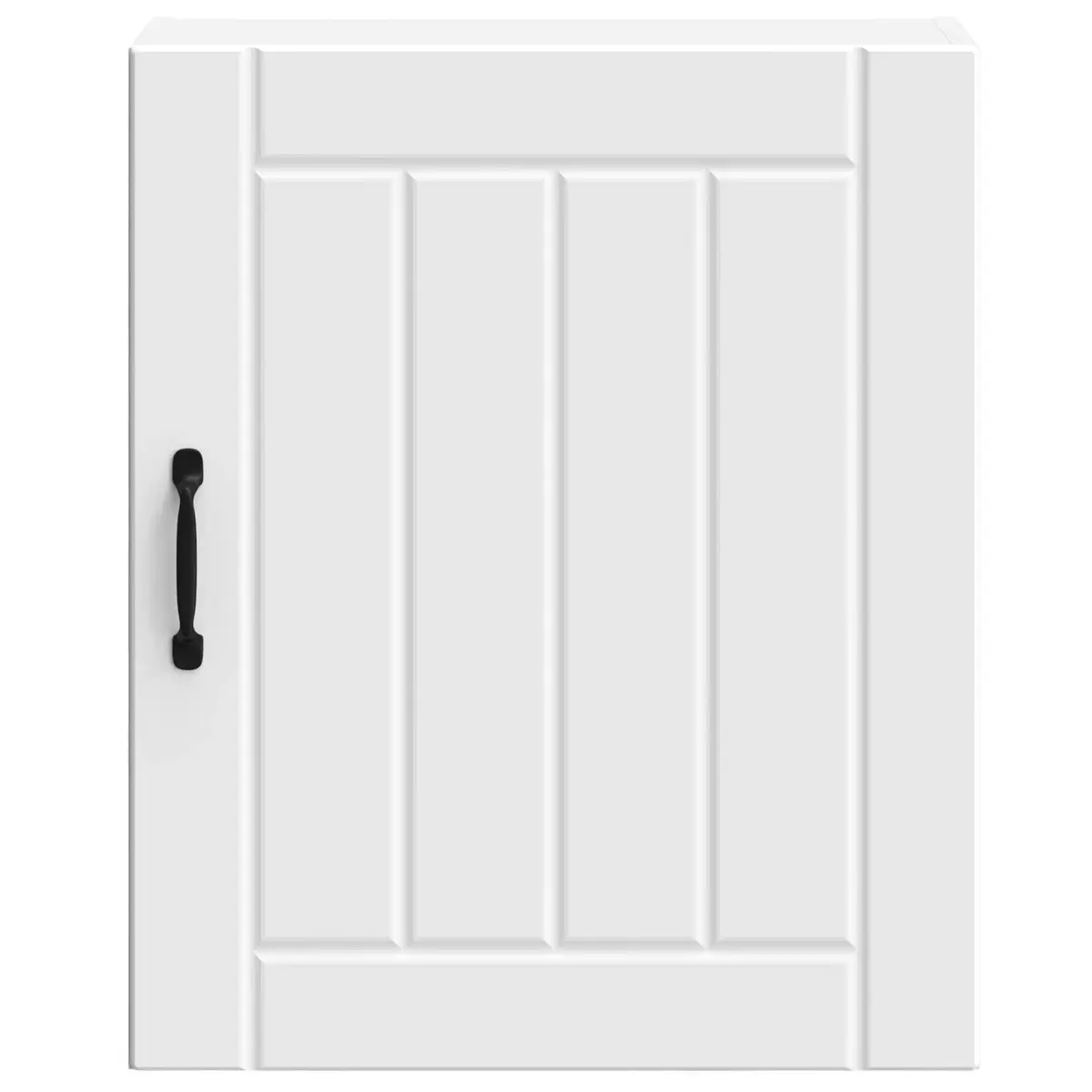 Kitchen Wall Cabinets 2 pcs White Engineered Wood Storage Cupboards