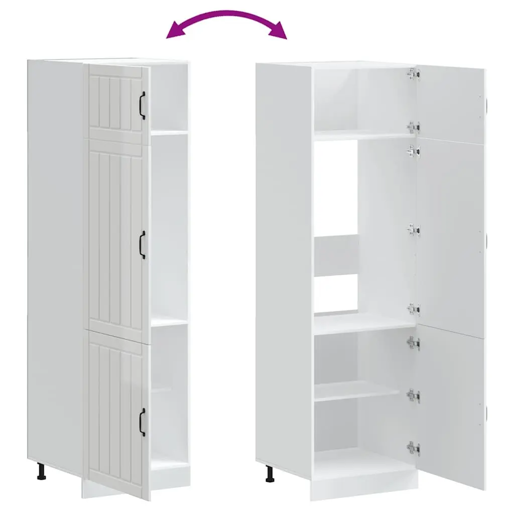 White High Gloss Kitchen Cupboard