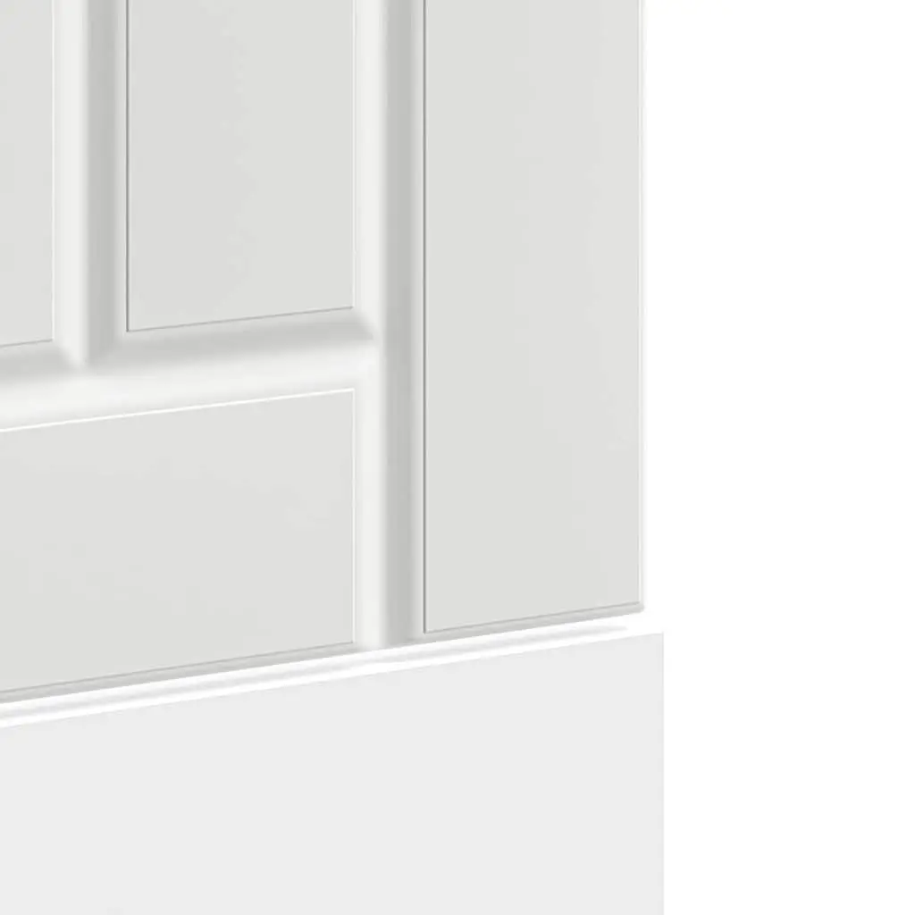 Dishwasher Panel White Engineered Wood Kitchen Cabinet Front Cover Protective