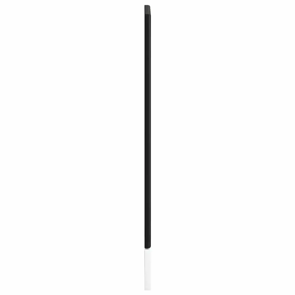 Dishwasher Panel Black Engineered Wood Kitchen Cabinet Front Cover Protection
