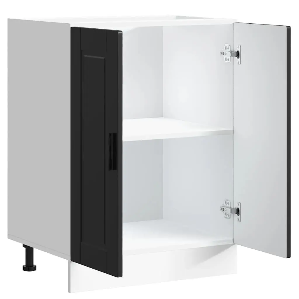 Black Kitchen Base Cabinet for Organized Spaces