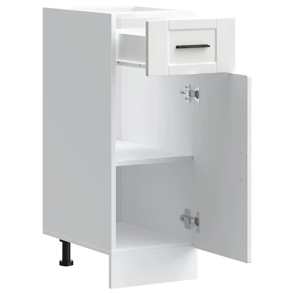 White Kitchen Base Cabinet for Storage