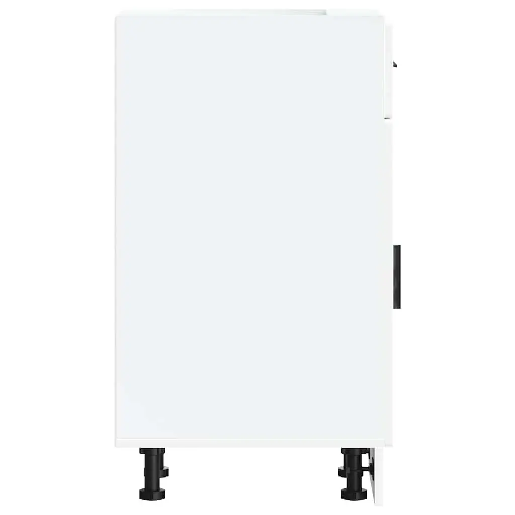 White Kitchen Base Cabinet for Storage