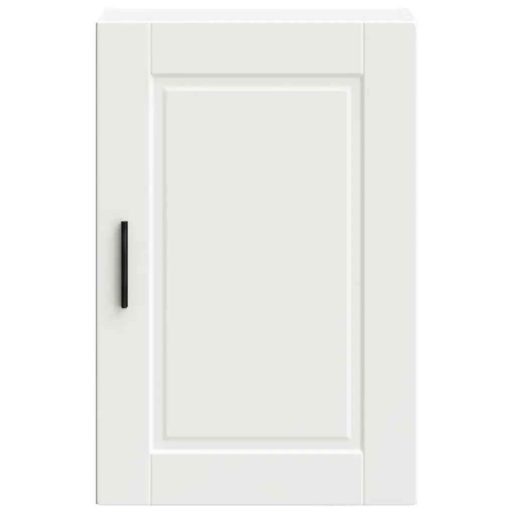 Kitchen Wall Cabinet White Engineered Wood Storage Cupboard Mounted