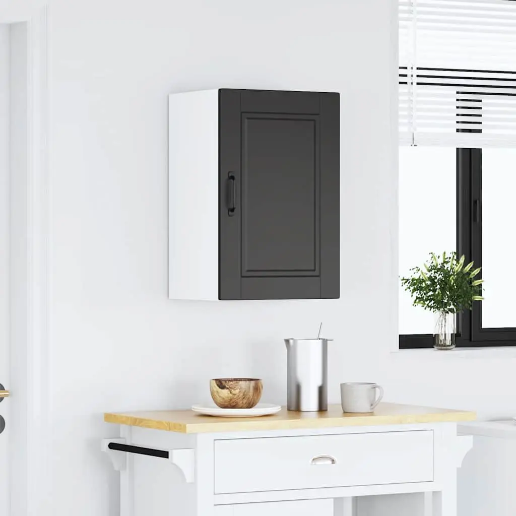 Black Wall Cabinet for Kitchen Needs