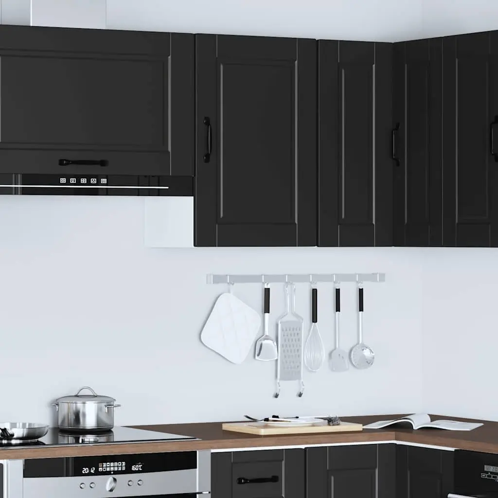 Black Wall Cabinet for Kitchen Needs