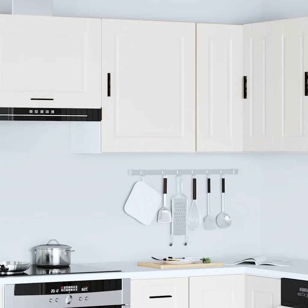White Kitchen Wall Cabinet for Organization