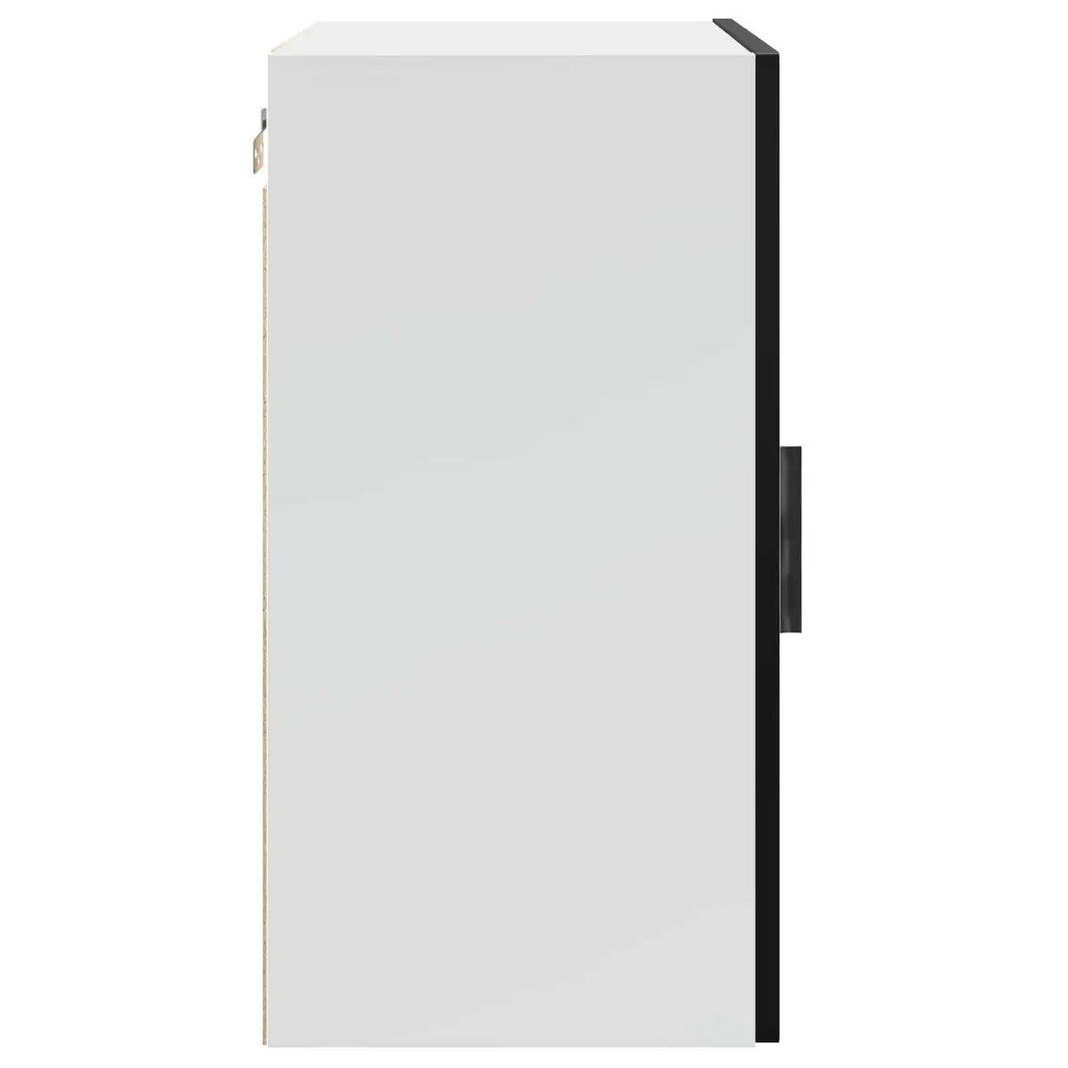 Kitchen Wall Cabinet Storage Cupboard Wall-Mounted Engineered Wood White