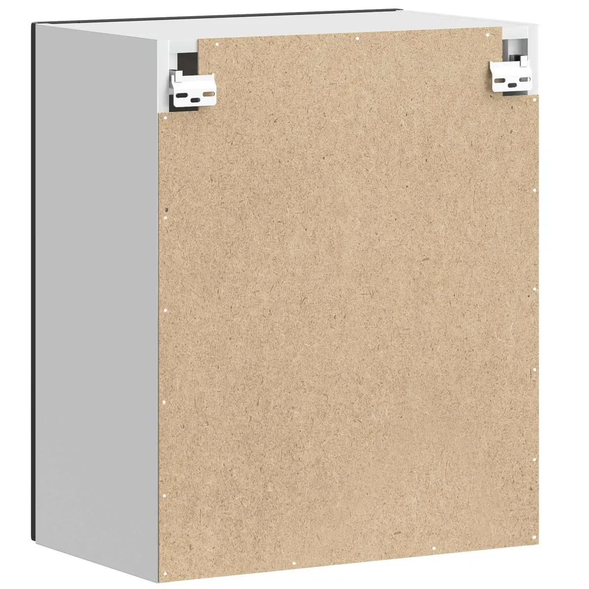 Kitchen Wall Cabinet Storage Cupboard Wall-Mounted Engineered Wood White
