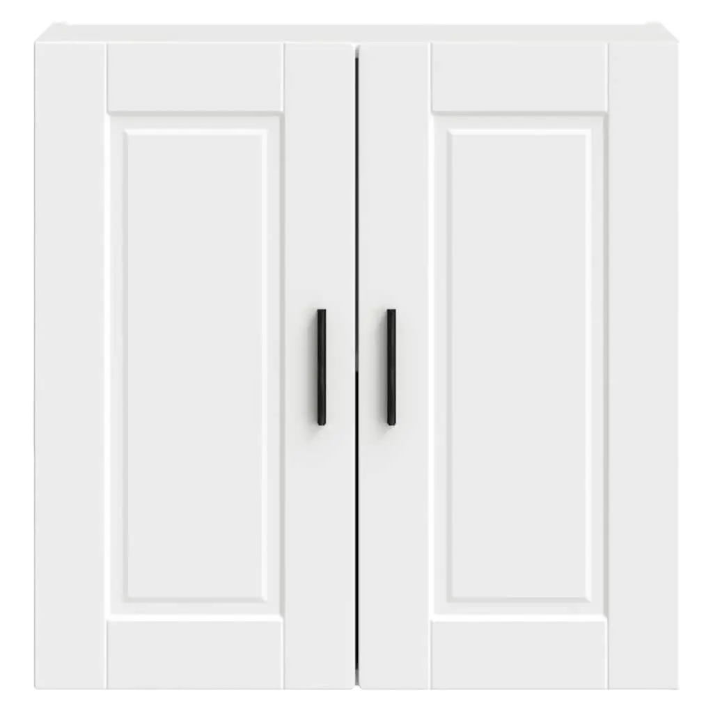 Kitchen Wall Cabinet White Engineered Wood Storage Organiser Cupboard Unit