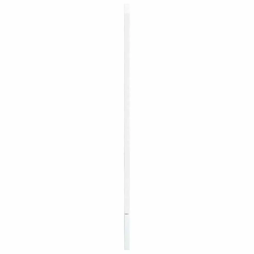 Dishwasher Panel White Engineered Wood 45x1.5x57 cm