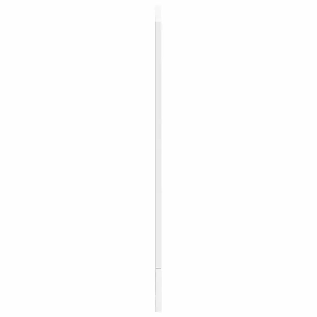 Dishwasher Front Cover Engineered Wood High Gloss White Panel 60x15x57cm