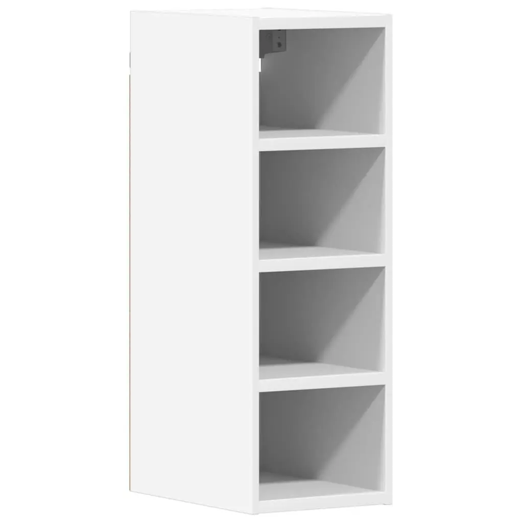 Wall-Mounted Kitchen Cabinet Storage Engineered Wood White 20x29.5x60cm