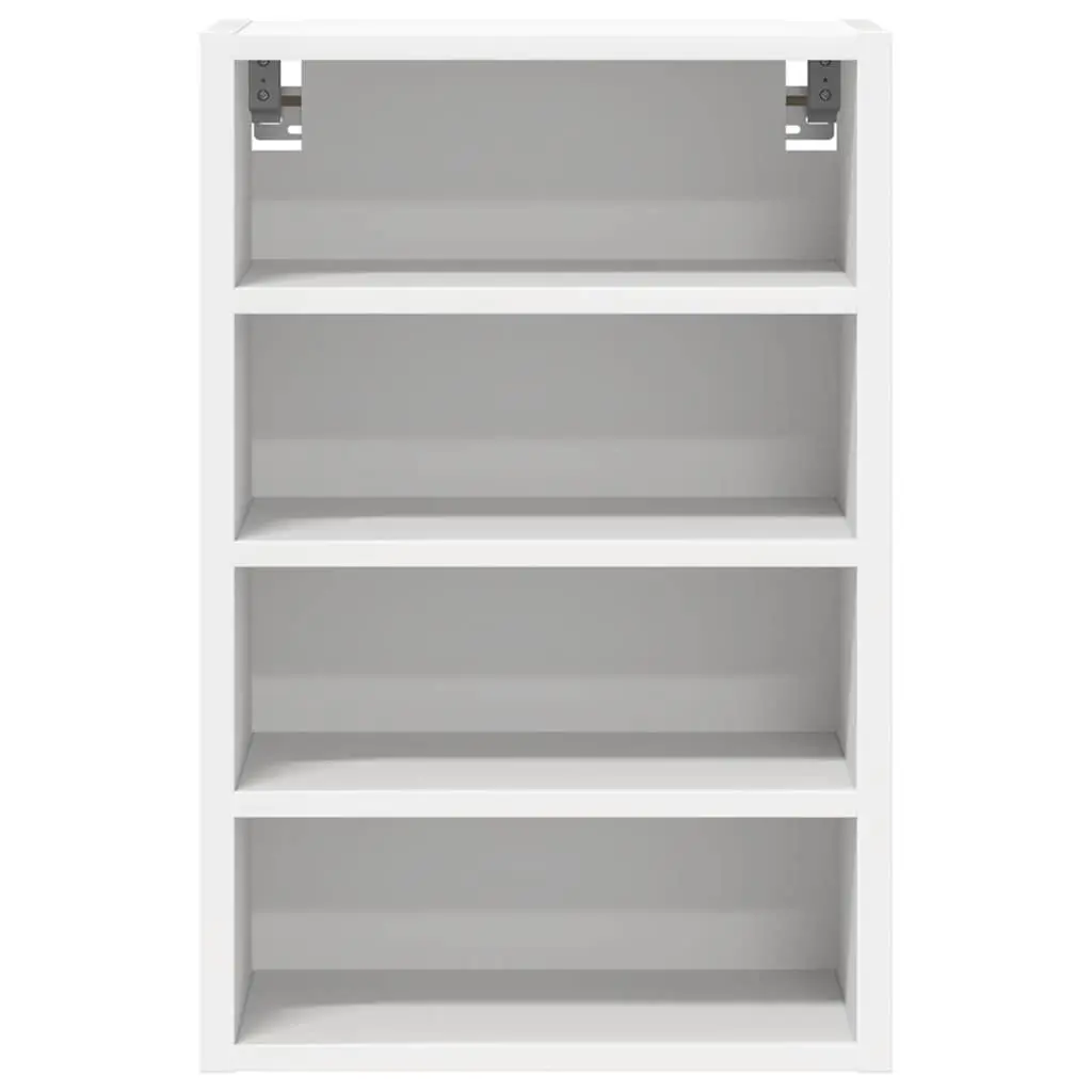 Hanging Kitchen Cabinet White Wall-Mounted Storage Engineered Wood 40x29.5x60cm