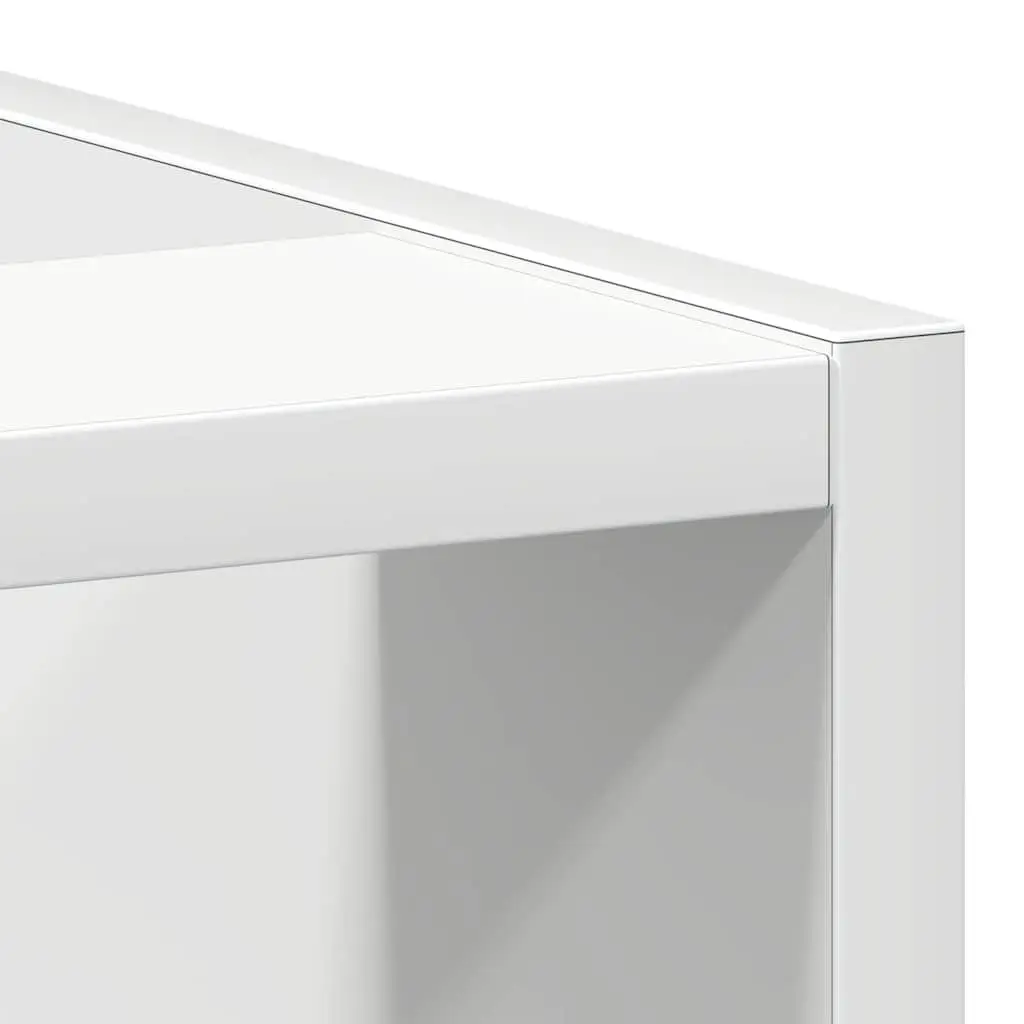 Bottom Kitchen Cabinet White Storage Cupboard 30x44.5x81.5cm Engineered Wood