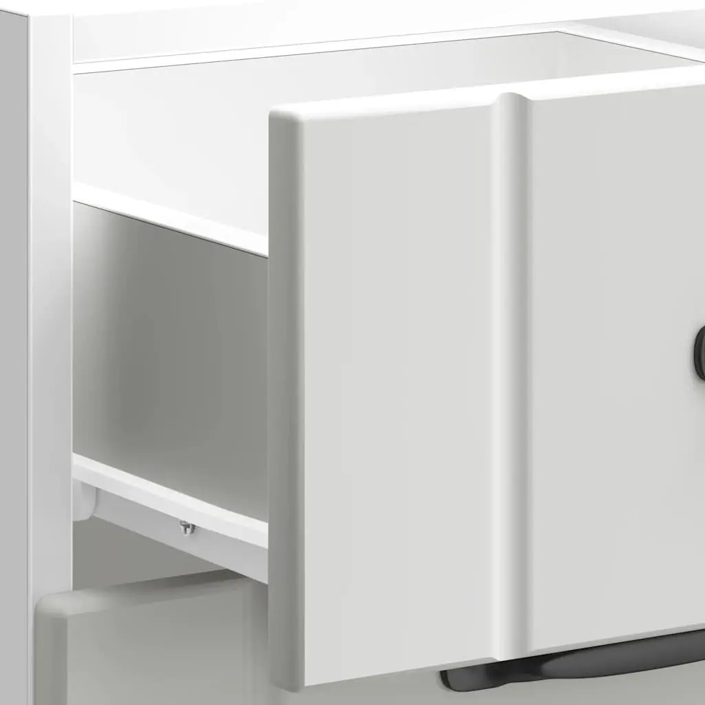 Kitchen Cabinet White Engineered Wood Storage Cupboard Unit