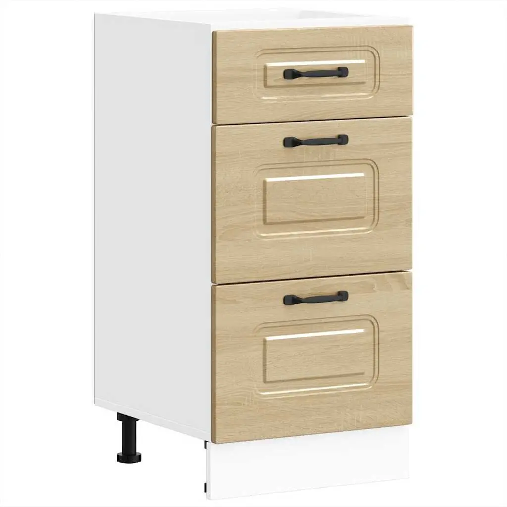 High Gloss White Kitchen Base Cabinet