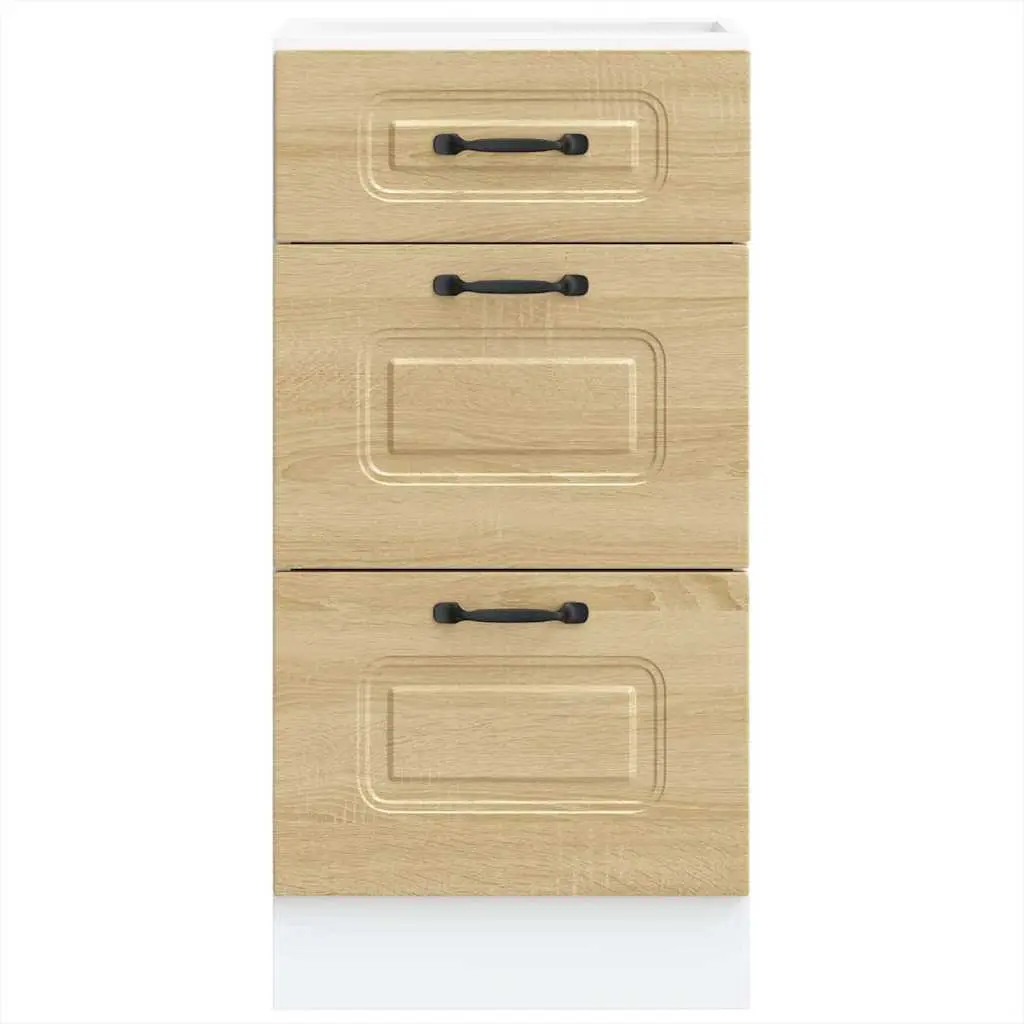 High Gloss White Kitchen Base Cabinet