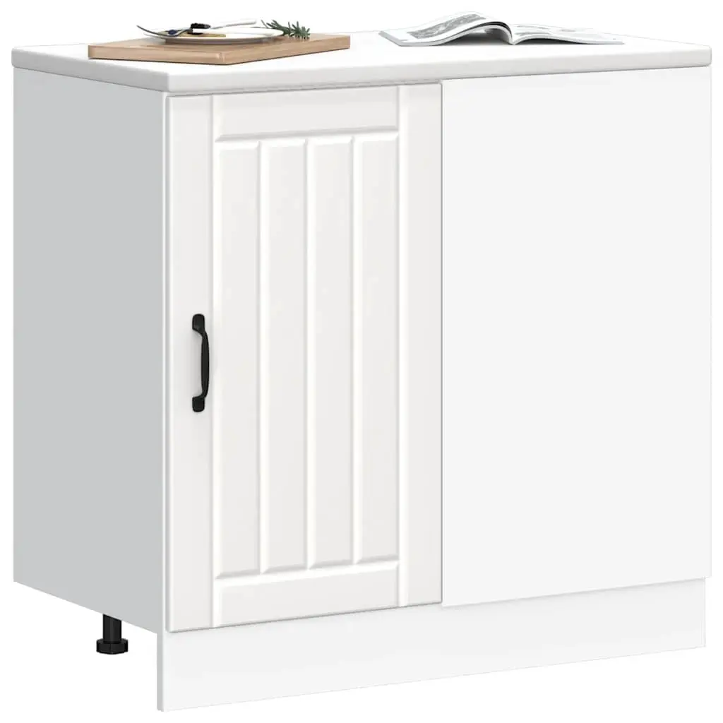 Kitchen Base Cabinet in White