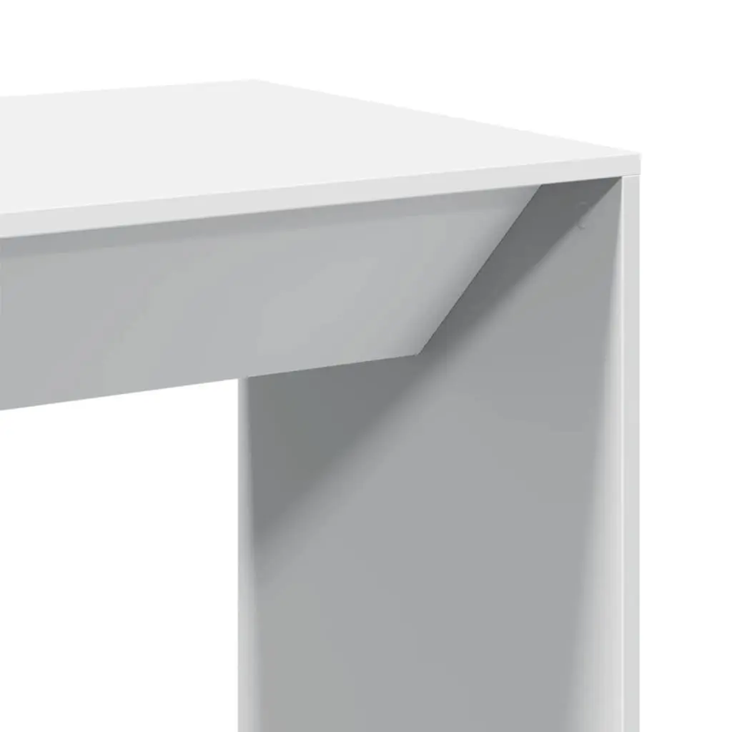 Bar Table White Kitchen Dining Room Tall Pub Counter Cocktail Furniture