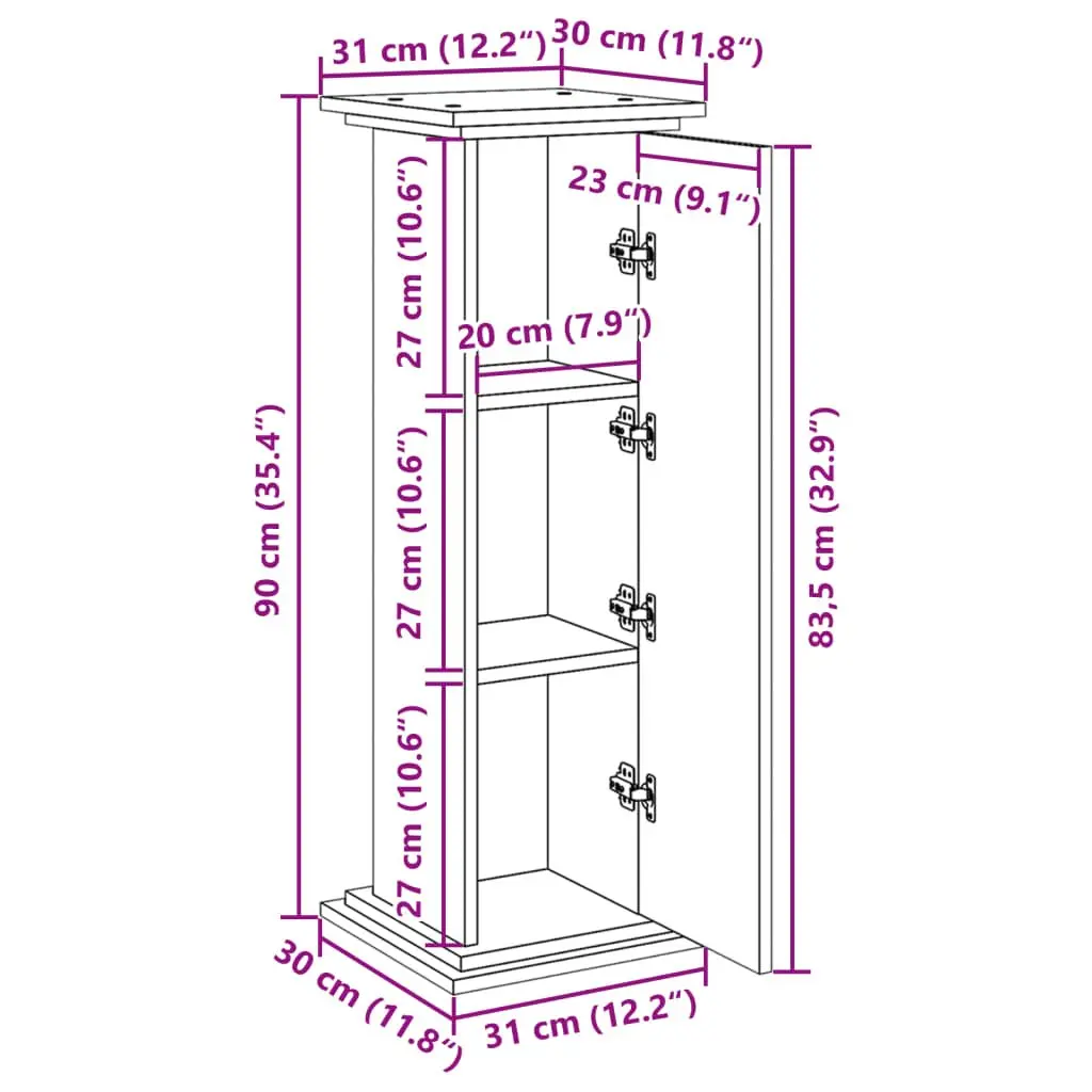 3-Tier Display Stand for Plants and Decor