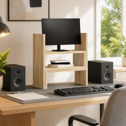 Two Piece Desk Organiser for Simple Spaces