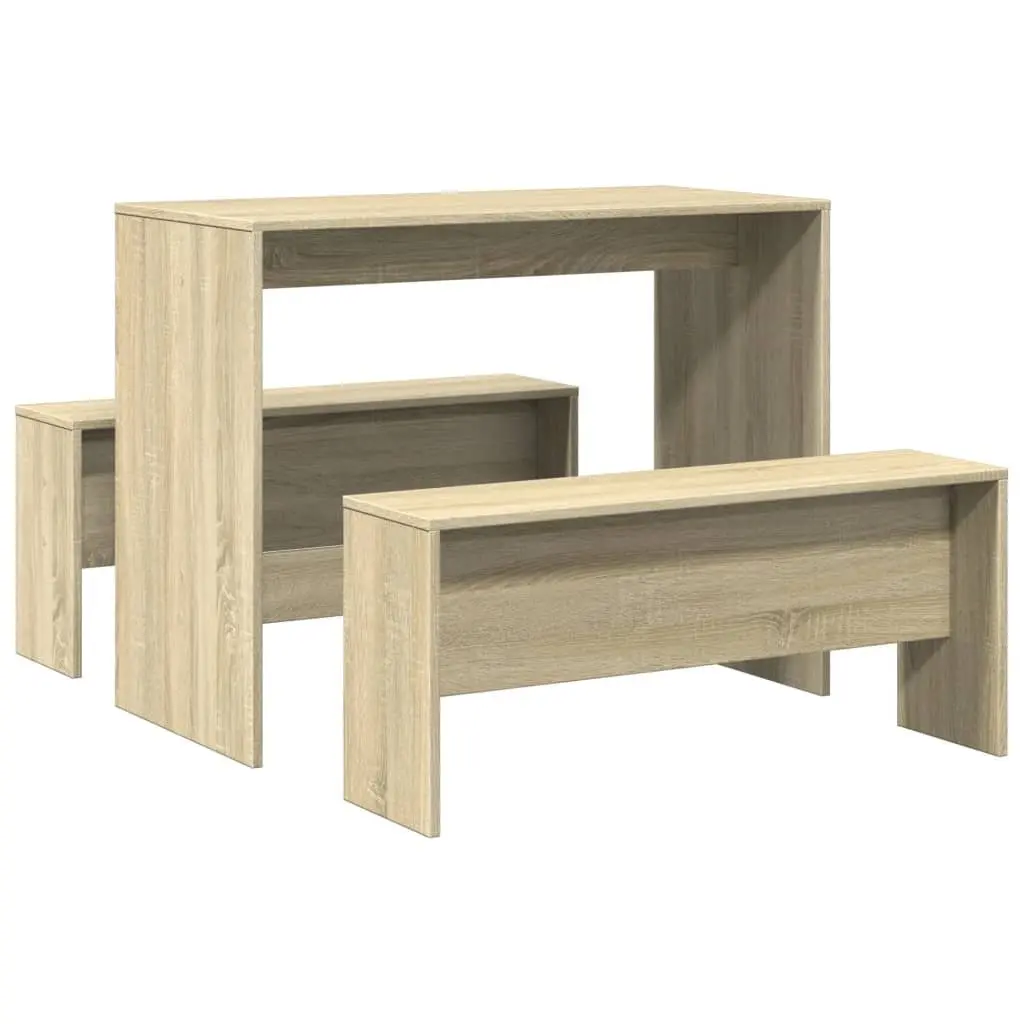Dining Table and Bench Set