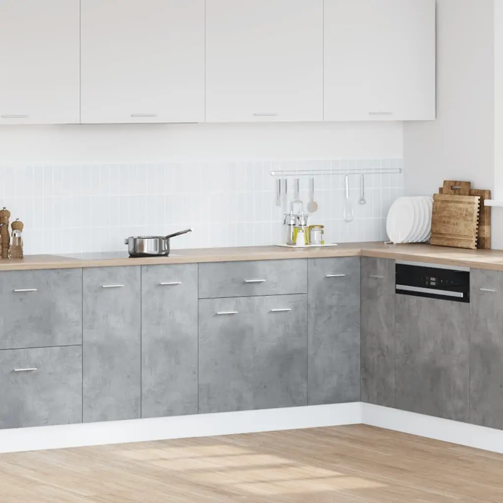 Grey Drawer Bottom Cabinet for Easy Organization