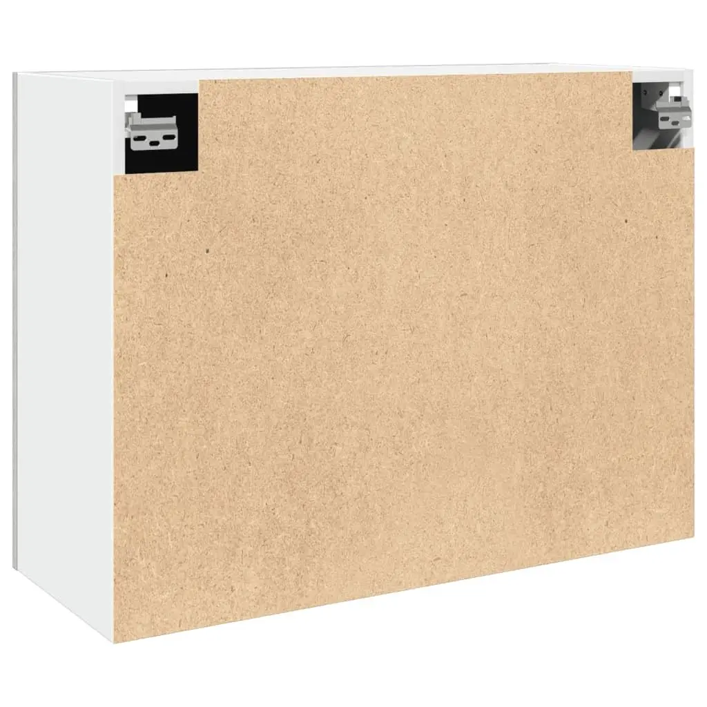 Hanging Kitchen Cabinet Wall-Mounted Grey Engineered Wood 80x31x60cm