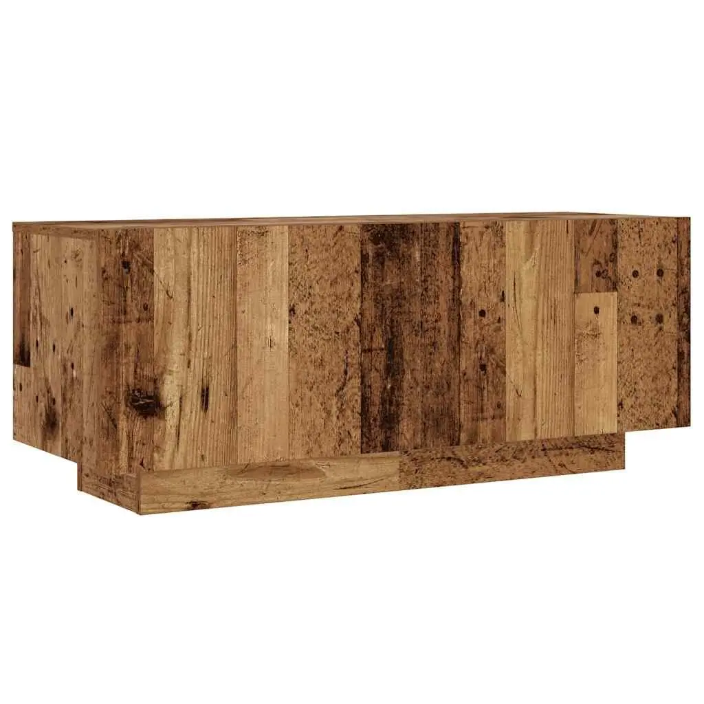 TV Stand Old Wood Style Media Unit 100x35x40cm