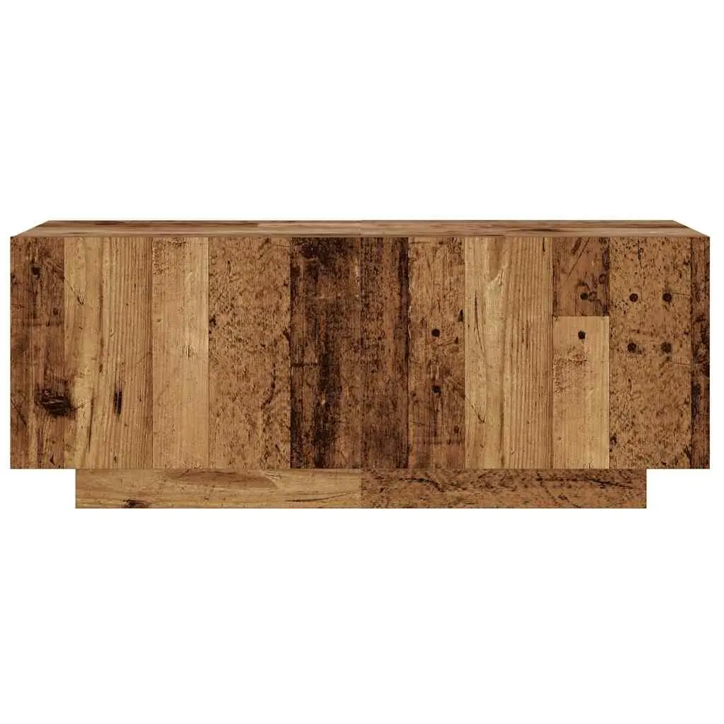 TV Stand Old Wood Style Media Unit 100x35x40cm